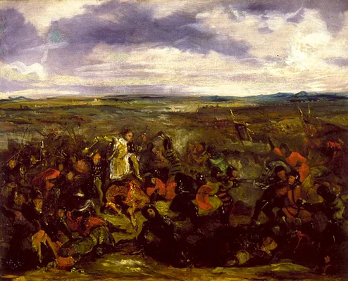 Sketch for the Battle of Poitiers