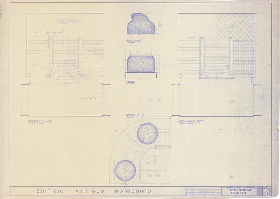Edificio Antiguo Manicomio, Sheet A-8