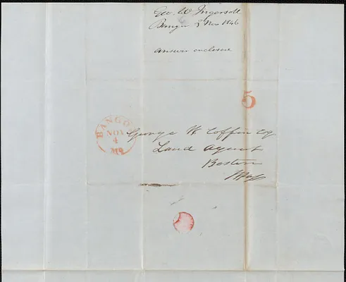 George W. Ingersoll to George Coffin, 3 November 1846
