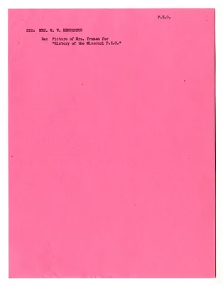 Cross Reference Memorandum