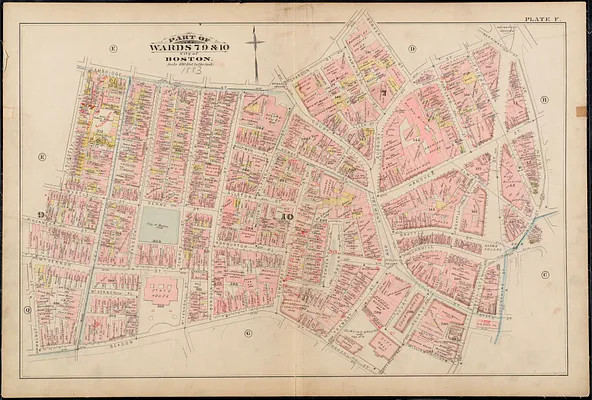 Atlas of the city of Boston : city proper