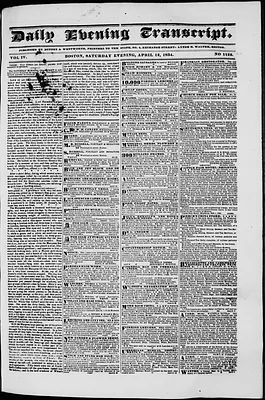 Daily Evening Transcript
