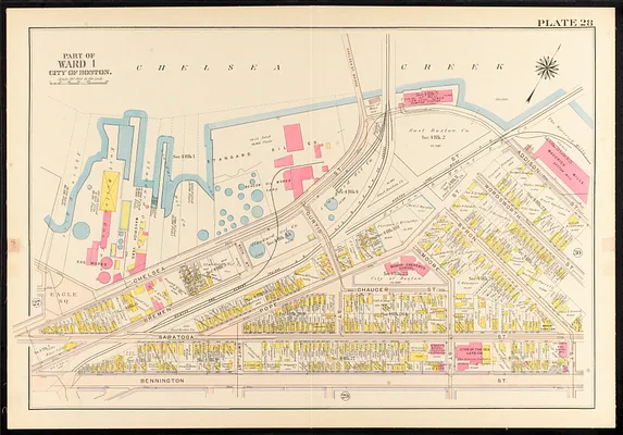 Atlas of the city of Boston, Charlestown and East Boston