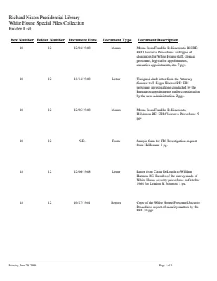 WHSF: Returned, 18-12