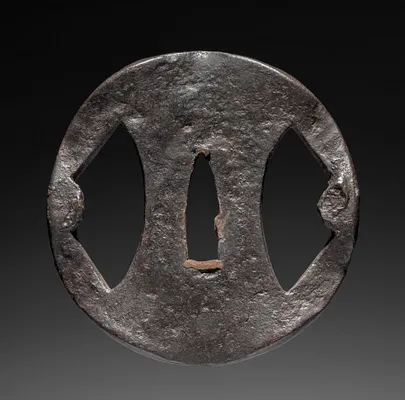 Sword Guard (Tsuba) with Fans