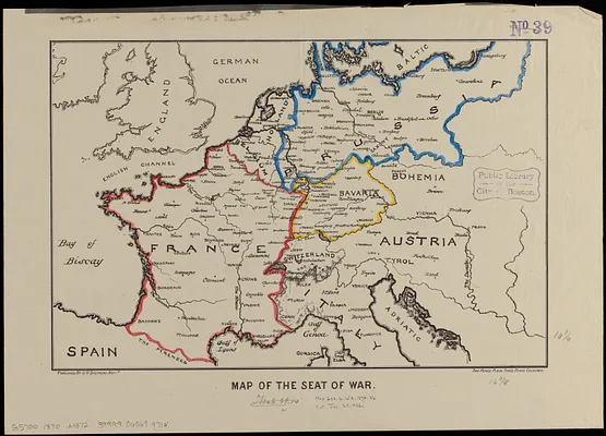 Map of the seat of war