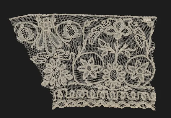 Fragment of Lace Flounce made into a Cuff