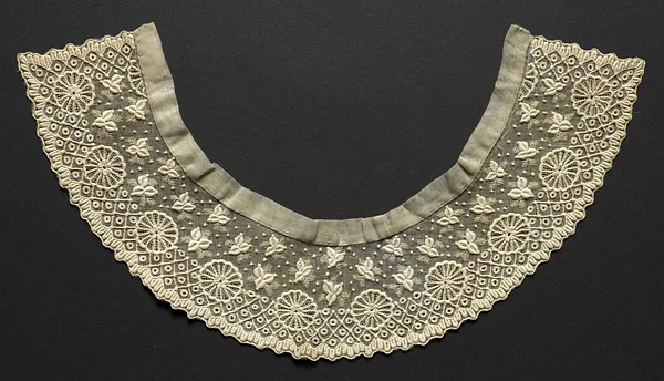 Lace and Embroidered Collar