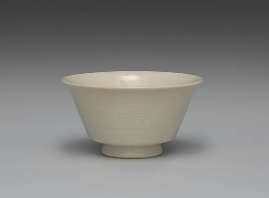 Teacup from Teacups with Floral Band Motif