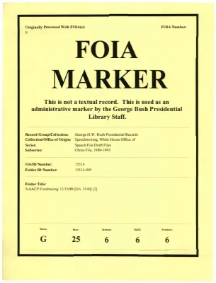 NAACP Fundraising 12/15/89 [OA 3540] [2]