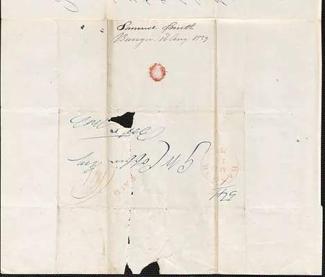 Samuel Smith to George Coffin, 16 August 1839
