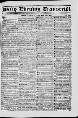 Daily Evening Transcript