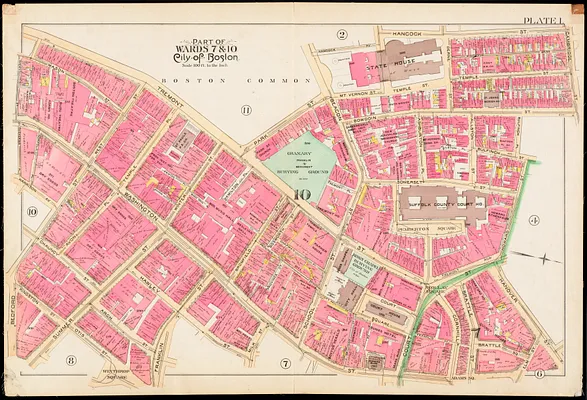 Atlas of the city of Boston : city proper and Roxbury