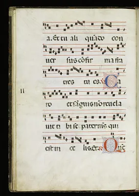 Leaf from Antiphonary