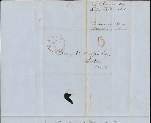 David Pingree to George Coffin, 20 March 1848