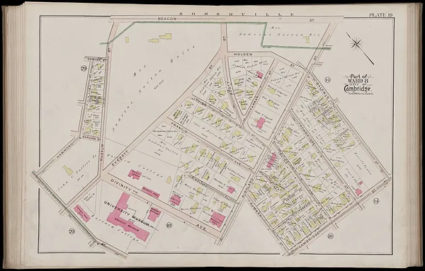 Atlas of the city of Cambridge, Massachusetts