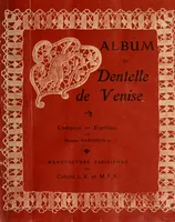 Album de dentelle de Venise