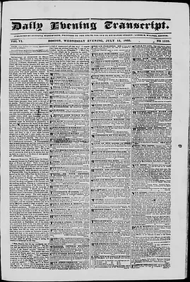 Daily Evening Transcript