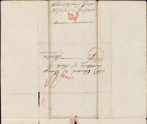 Christopher Gwyer to Edward D. Bangs, 4 January 1833