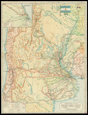 Argentine railways, 1907
