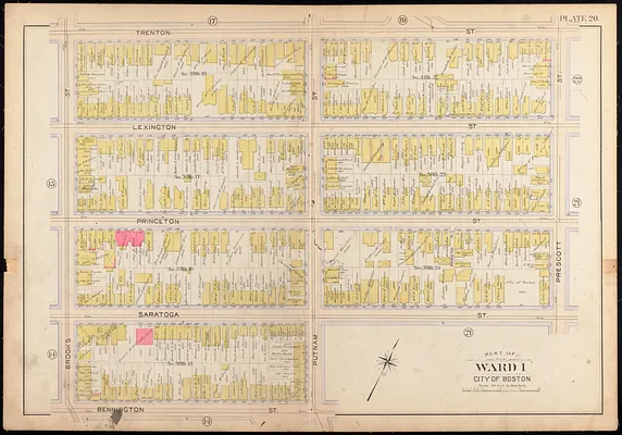 Atlas of the city of Boston, East Boston