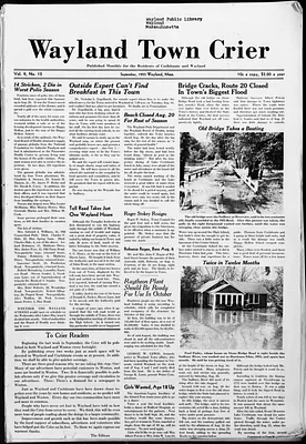 Wayland Town Crier