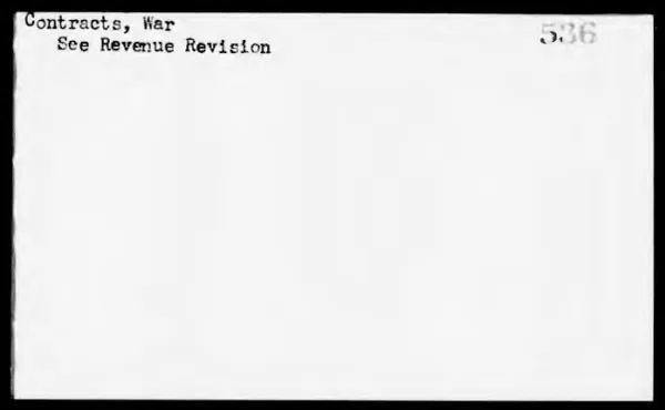 Contracts, War (cont.) - Cuba: Conference on financial assistance