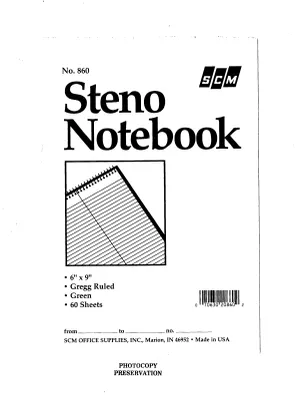 Assorted Notes [6]