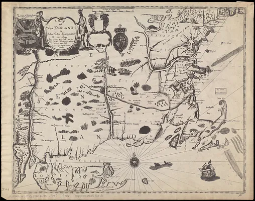 A mapp of New England