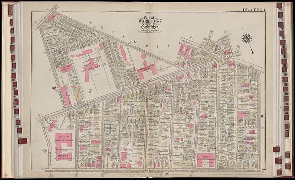 Atlas of the city of Cambridge, Massachusetts