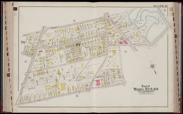 Atlas of the city of Boston, Dorchester : from actual surveys and official plans