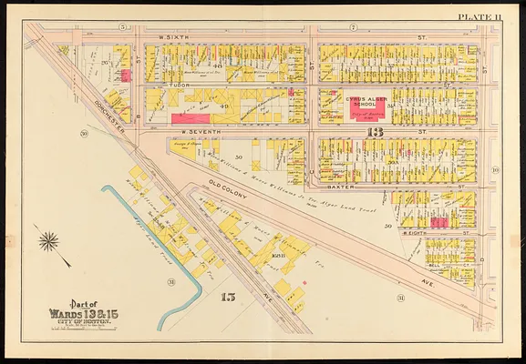 Atlas of the city of Boston, South Boston