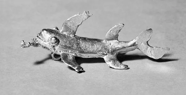 Pendant with Shark and Snake
