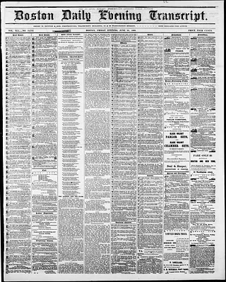 Boston Daily Evening Transcript