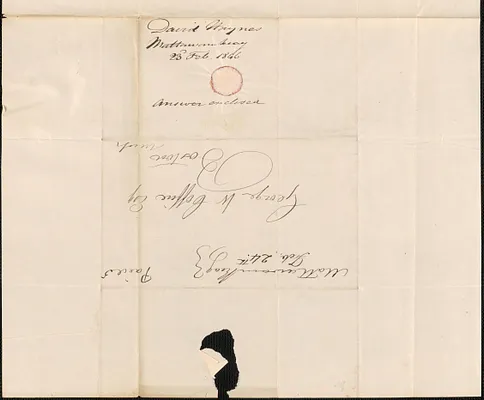 David Haynes to George Coffin, 23 February 1846
