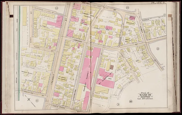Atlas of the city of Boston : Roxbury, Mass. : volume three : from actual surveys and official records