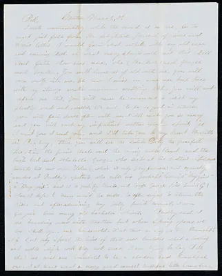 Letter to 'Bell', unsigned [incomplete], from Canton, March 2