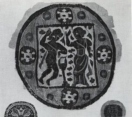 Wall Hanging or Curtain Fragment with Orpheus and Eurydice