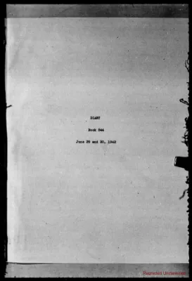 Volume 544, June 29 – June 30, 1942