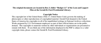 Budget (1)