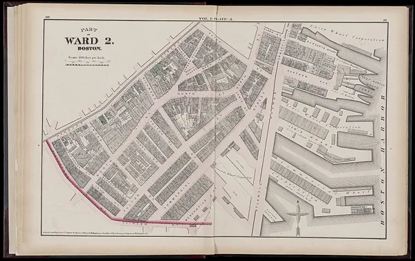 Atlas of the county of Suffolk, Massachusetts : vol. 1st including Boston proper : from actual surveys and official records