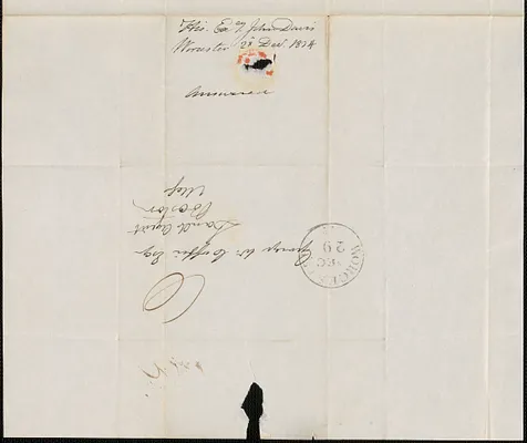 J. Davis to George Coffin, 28 December 1834