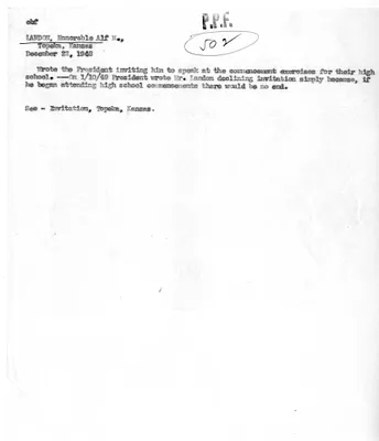 Cross Reference Memorandum
