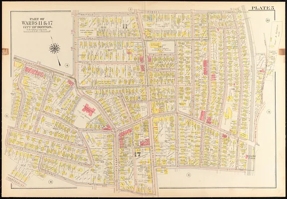 Atlas of the city of Boston, Dorchester