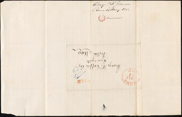 Benjamin P. Johnson to George Coffin, 14 May 1842