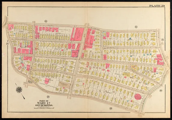 Atlas of the city of Boston, Roxbury