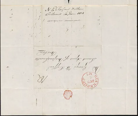 N.E. Rafnel to George Coffin, 4 June 1838
