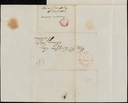 Levi Bradley to George Coffin, 13 December 1844