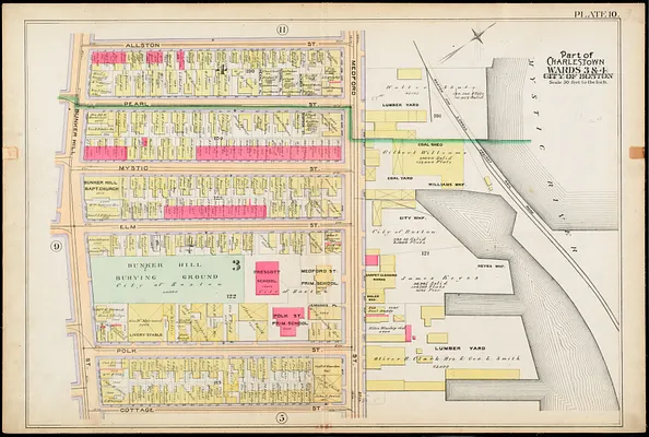 Atlas of the city of Boston : Charlestown