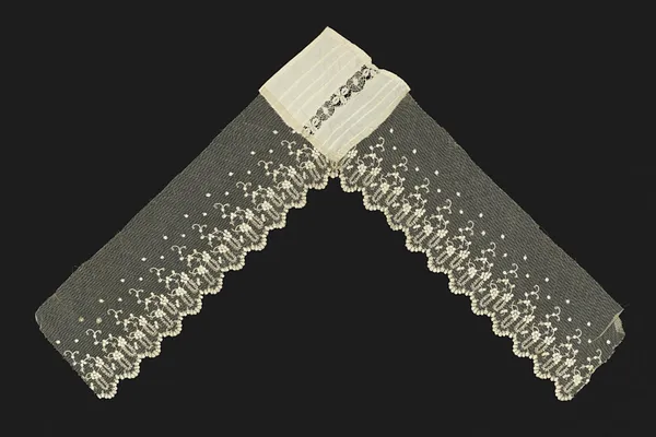 Woman's Costume (Machine-Made Lace for Neck)